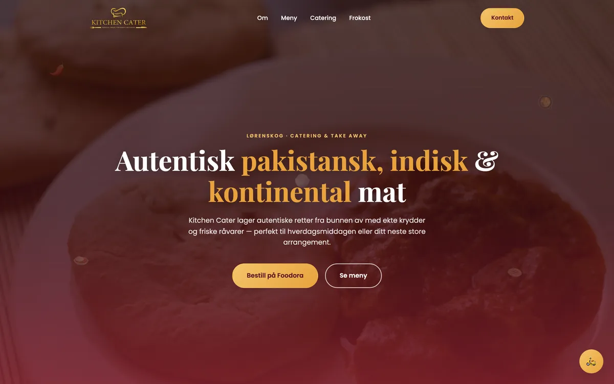Skjermbilde av Kitchen Cater